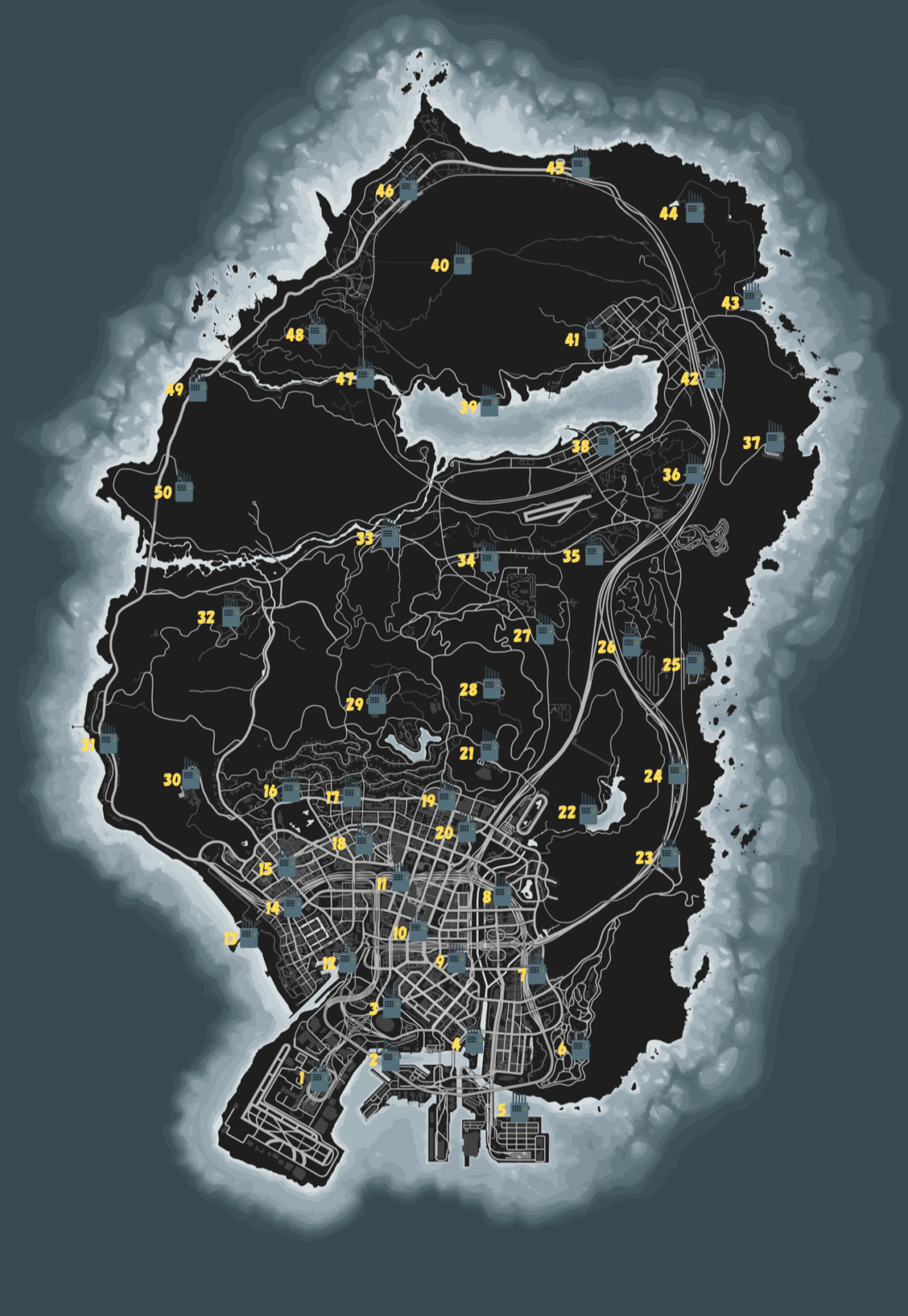 GTA Online All 50 Signal Jammer Locations Full Guide 2024