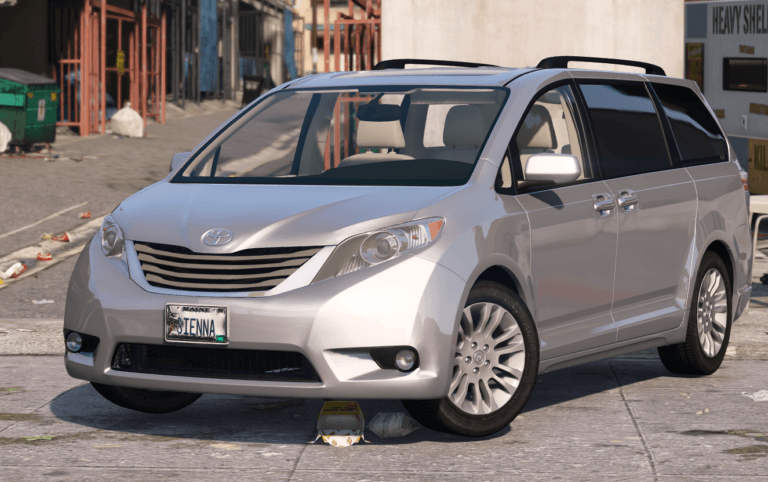 GTA 5 toyota sienna mods