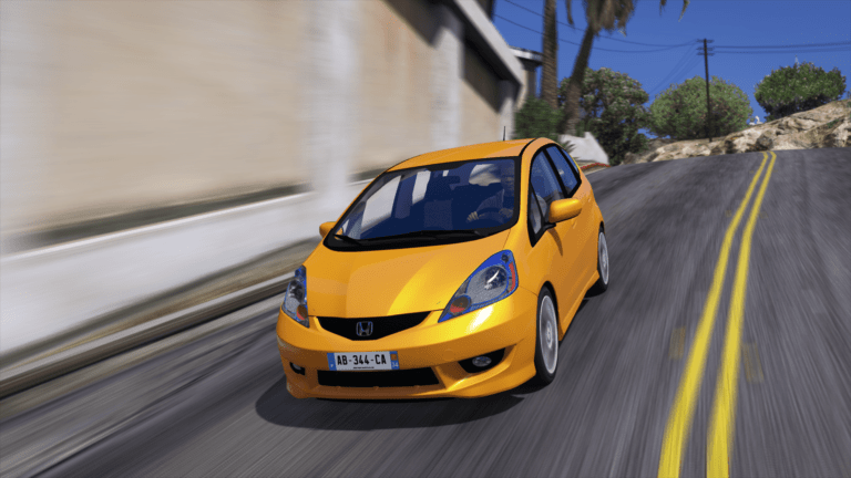 GTA 5 Honda Fit modded