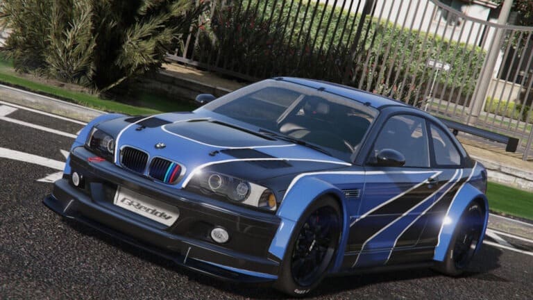 GTA 5 MODDED BMW E46