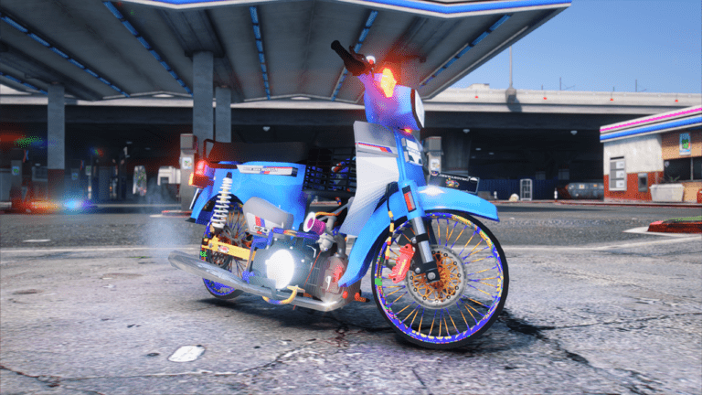 GTA 5 HONDA C70 GBO