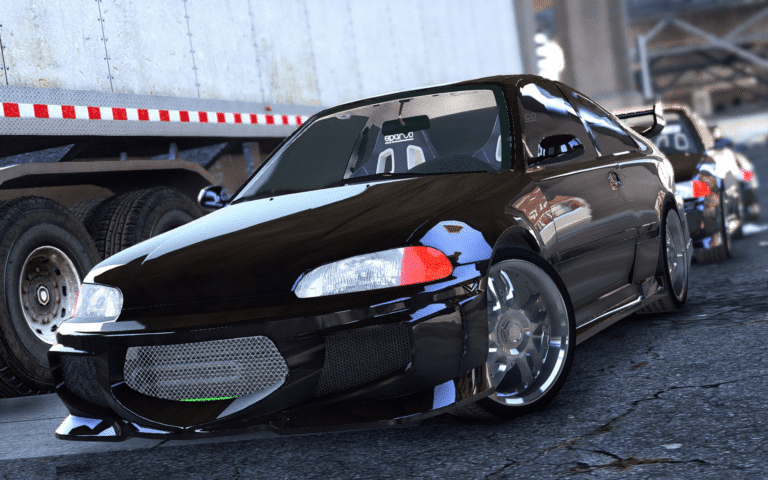 GTA V Honda Civic Fast mod