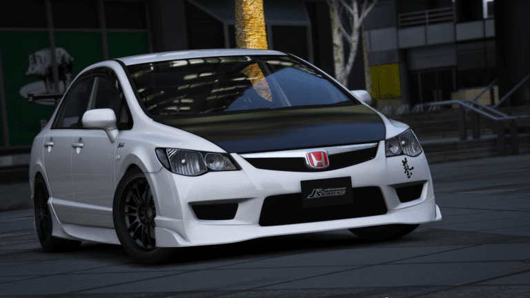 GTA V Honda Civic Type R 2008 mod