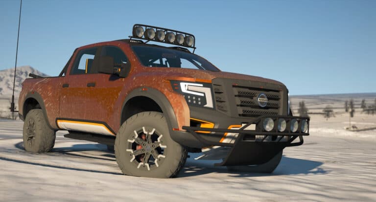 nissan titan modded