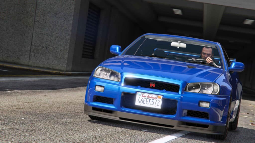 GTA 5 nissan skyline gt-r