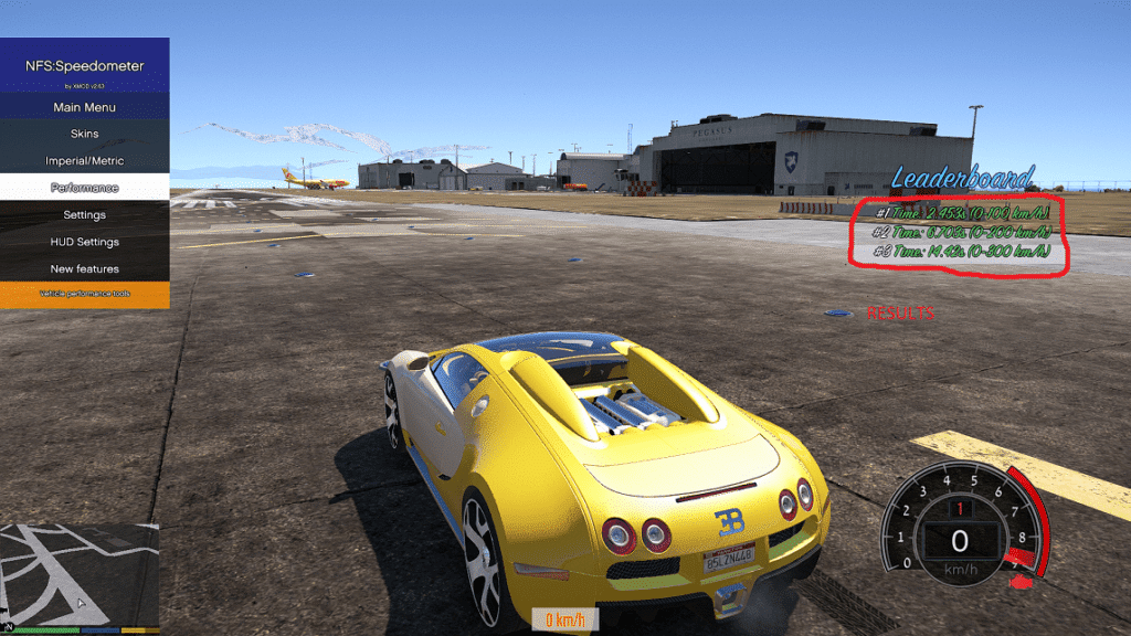 GTA 5 bugatti veyron simulator