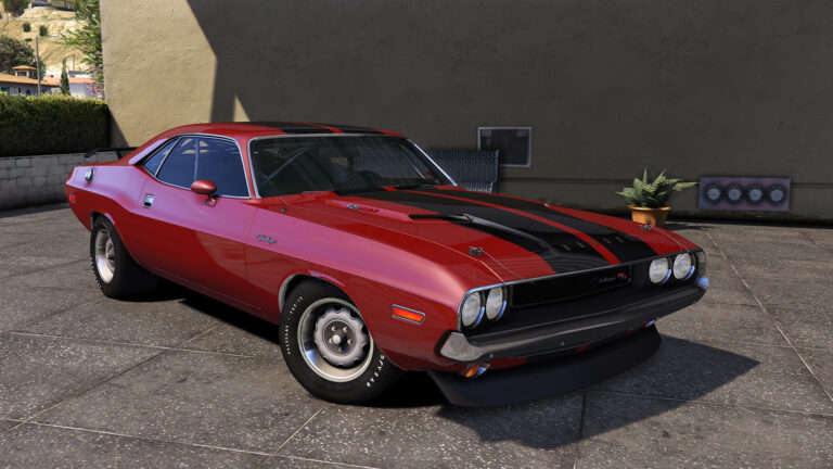 GTA 5 dodge challenger rt 1970