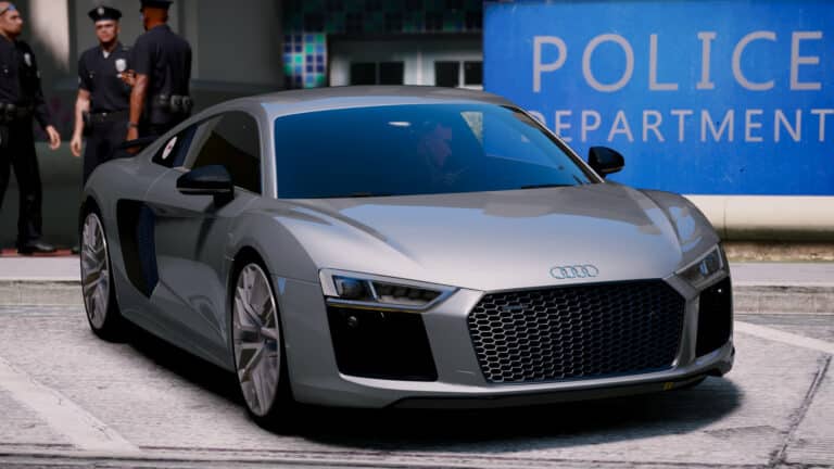 GTA 5 Audi R8 modded