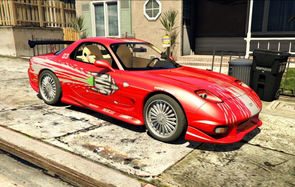GTA 5 fast and furious rx7