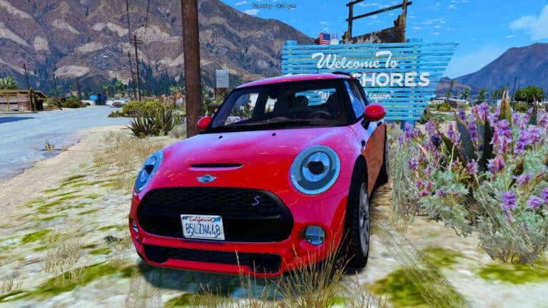 GTA 5 mini cooper s modded