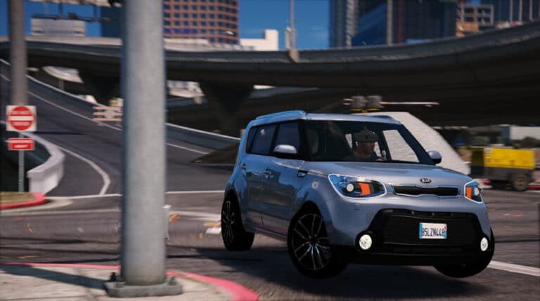 GTA 5 kia soul modded