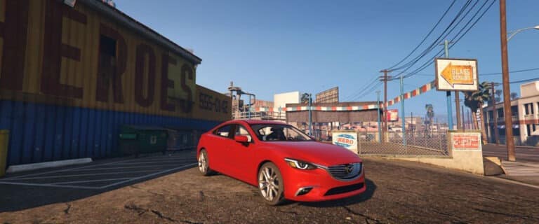 GTA 5 mazda6 mods