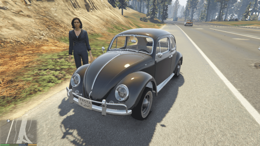 GTA 5 modded vw beetle