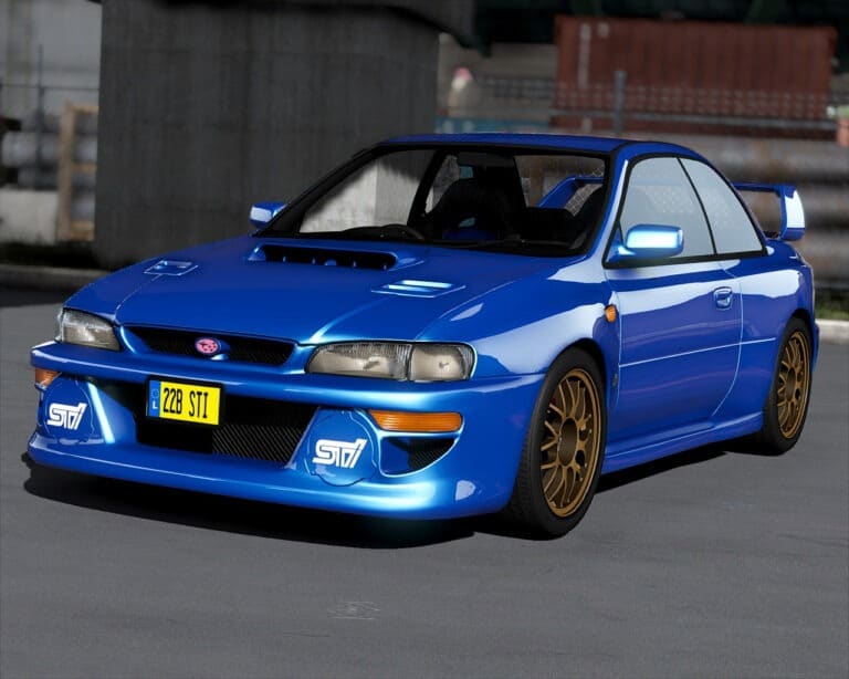 GTA 5 subaru impreza 22b sti