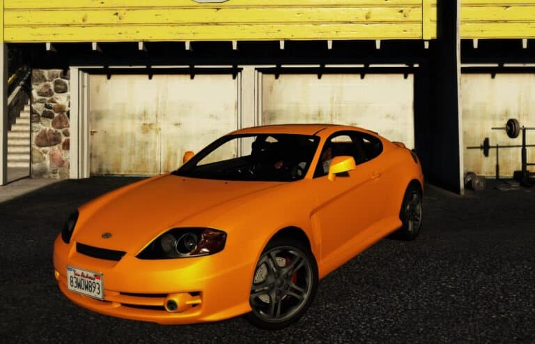 GTA 5 hyundai tiburon modded