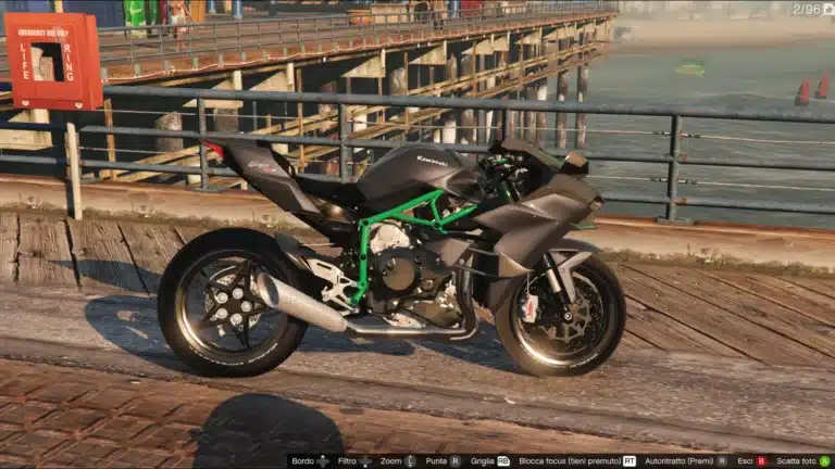 GTA 5 kawasaki ninja h2r