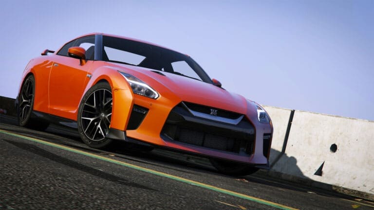 GTA 5 Nissan GTR tuned