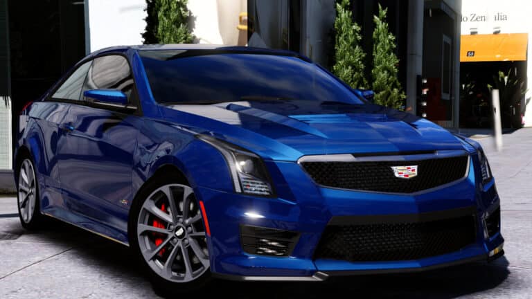 GTA 5 modded cadillac ats