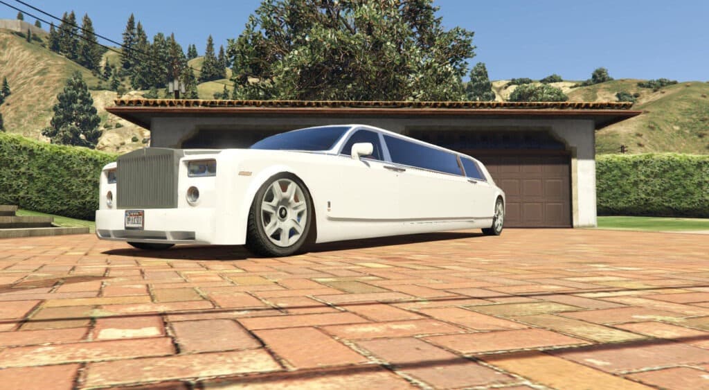 GTA 5 rolce royce limo