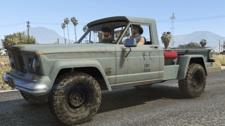 GTA 5 tremors jeep truck