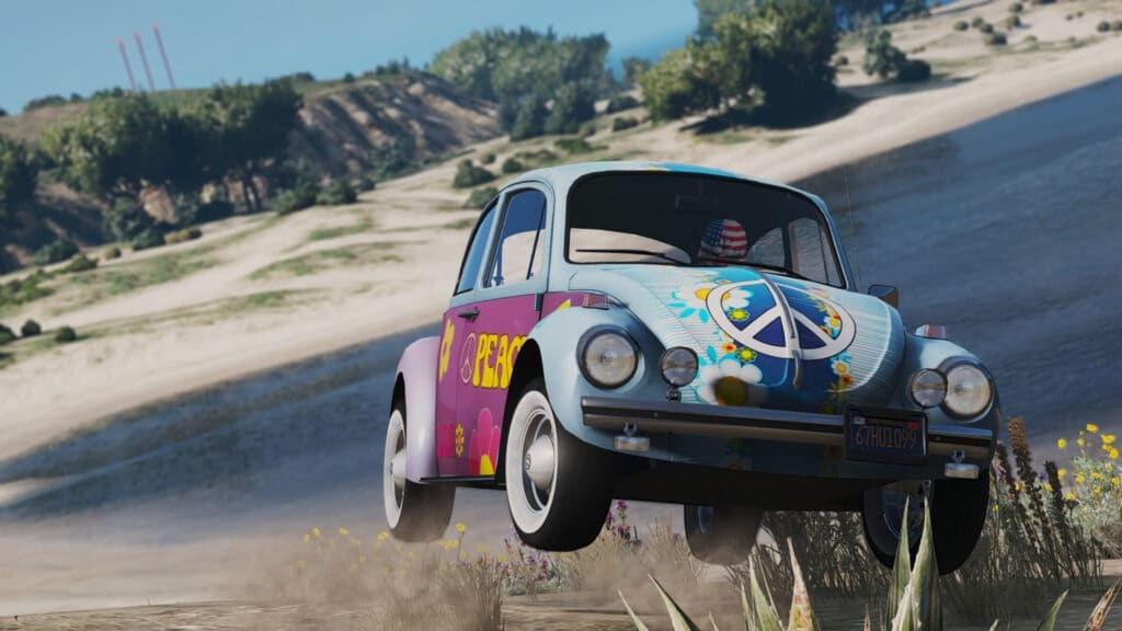 GTA 5 vw beetle mod