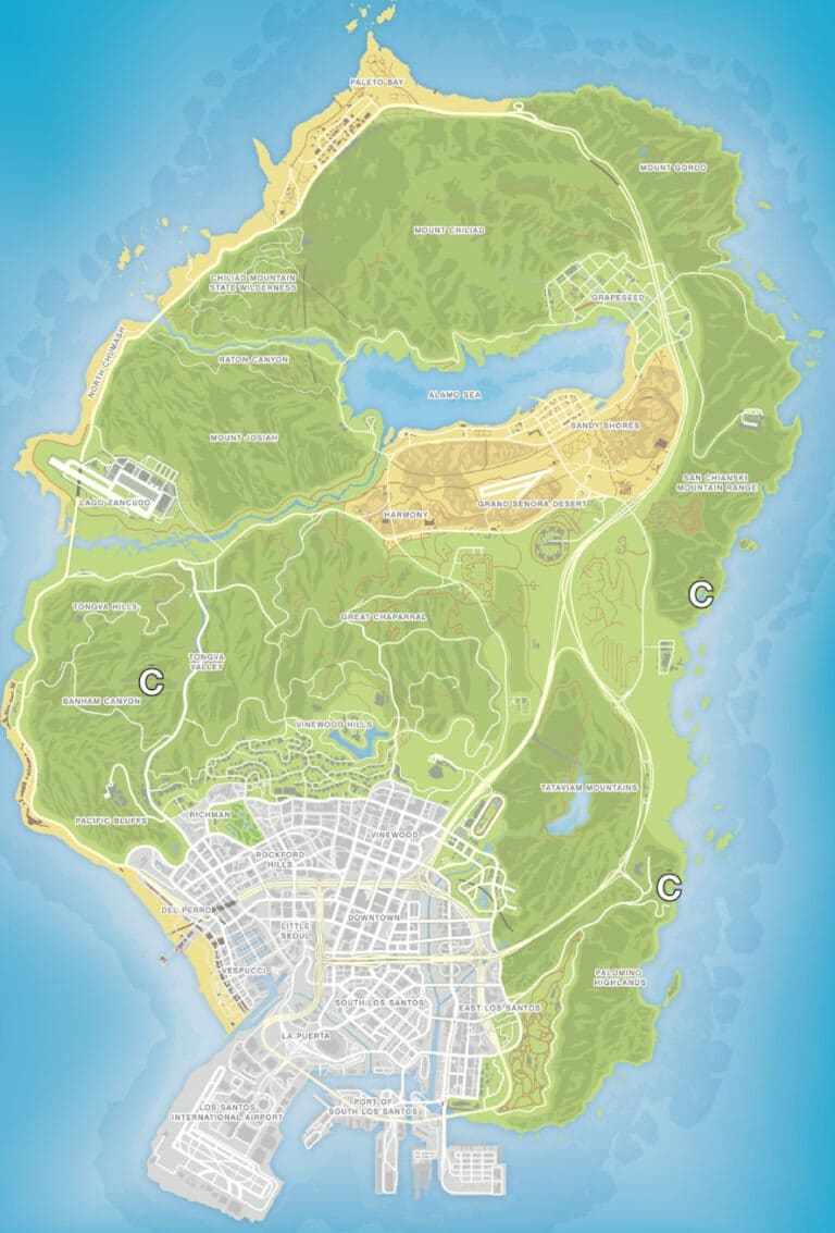 All 3 Cave Locations In GTA 5 (Map & Guide) - 🌇 GTA-XTREME