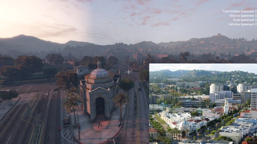 Os locais de GTA V em comparação com o Mundo Real - Games - Bate Papo -  WebCheats