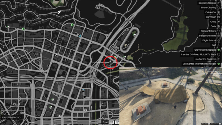All 6 Skatepark Locations In GTA (Map & Guide) - 🌇 GTA-XTREME