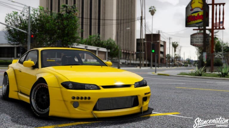 GTA 5 silvia s15 rocket bunny