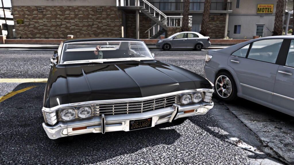 GTA 5 supernatural impala 1967