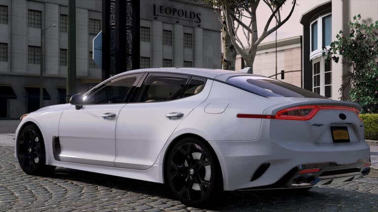 GTA 5 kia stinger mod