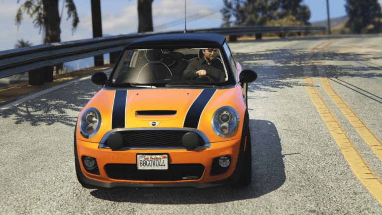 GTA 5 modded mini cooper