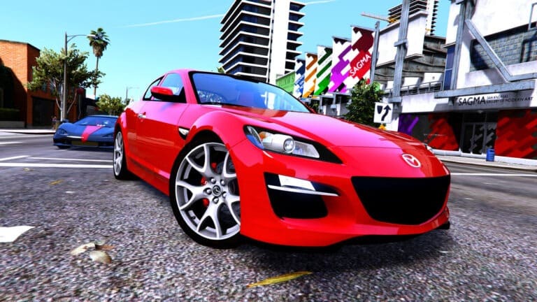 GTA 5 mazda rx8 mods