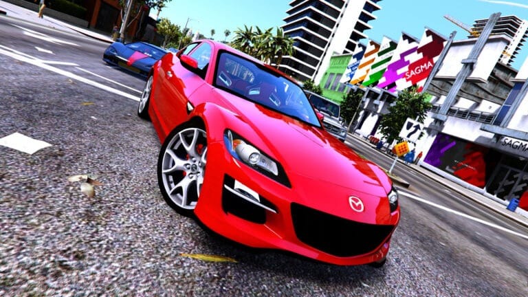 GTA 5 mazda rx8 modded