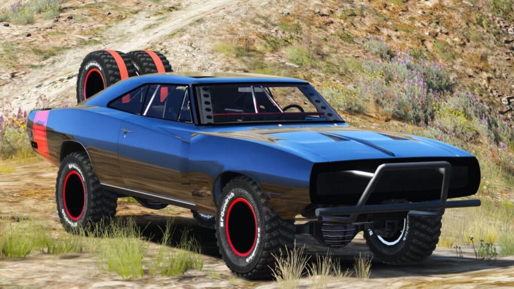 GTA 5 dodge charger off road