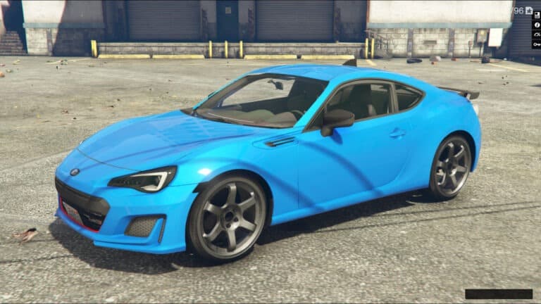 GTA 5 subaru brz mod