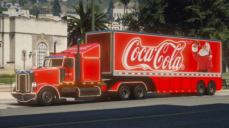 GTA 5 coca cola truck