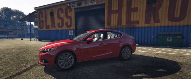 GTA 5 Mazda 3 mods