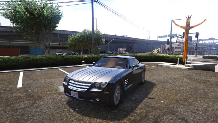 GTA 5 modded chrysler crossfire