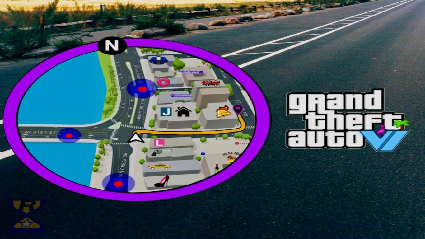 How Will The Minimap Look Like In GTA 6?  🌇 GTAXTREME