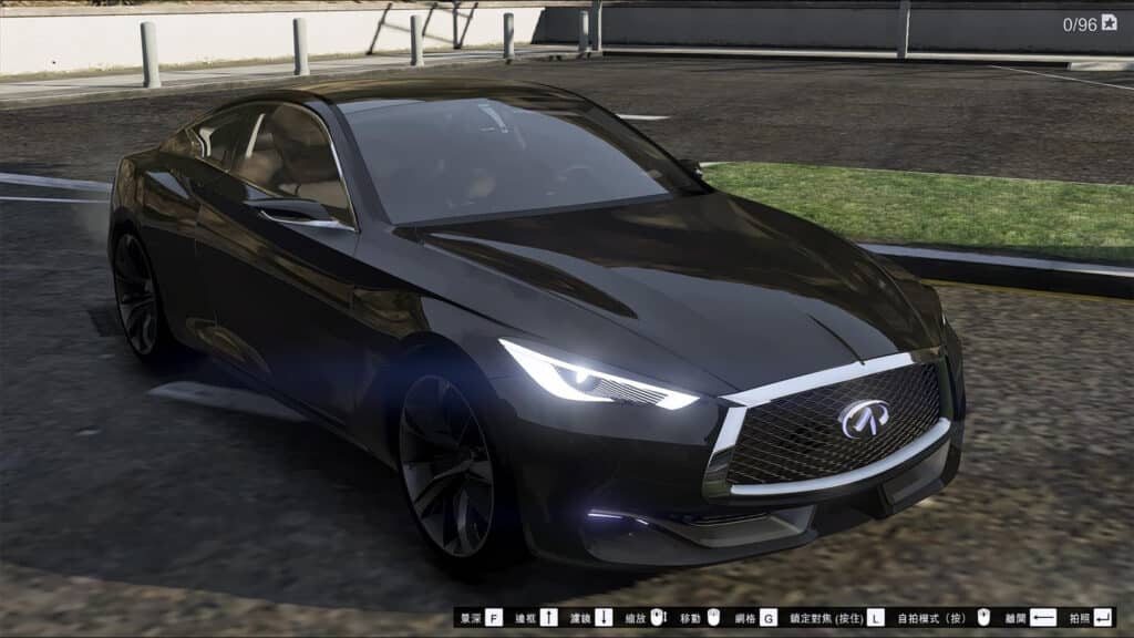 GTA 5 infiniti q60 mod