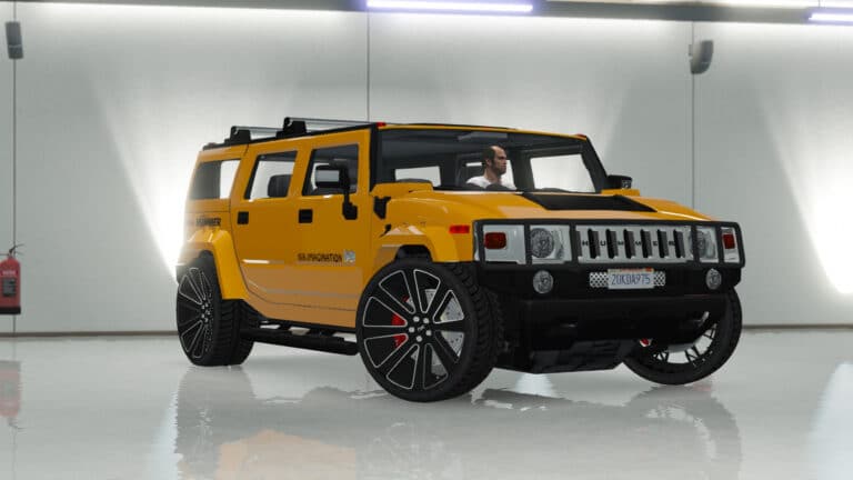 GTA V Hummer car modified