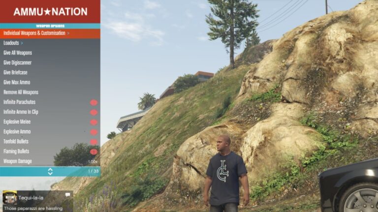 health and ammo cheat gta 5 ps4