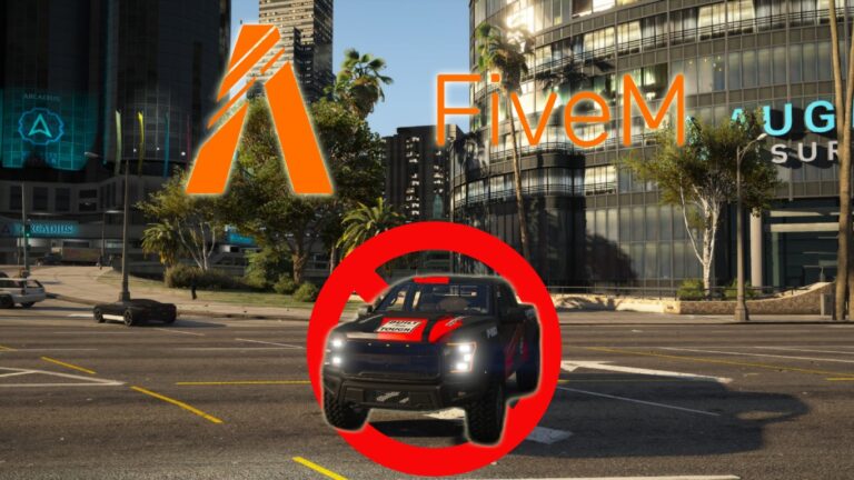 FiveM real-world cars removed