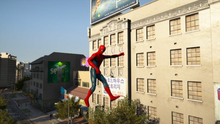 gta 5 spider man mod download