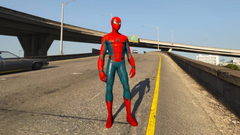 gta 5 spiderman