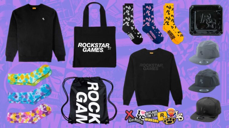 New Rockstar Games merch