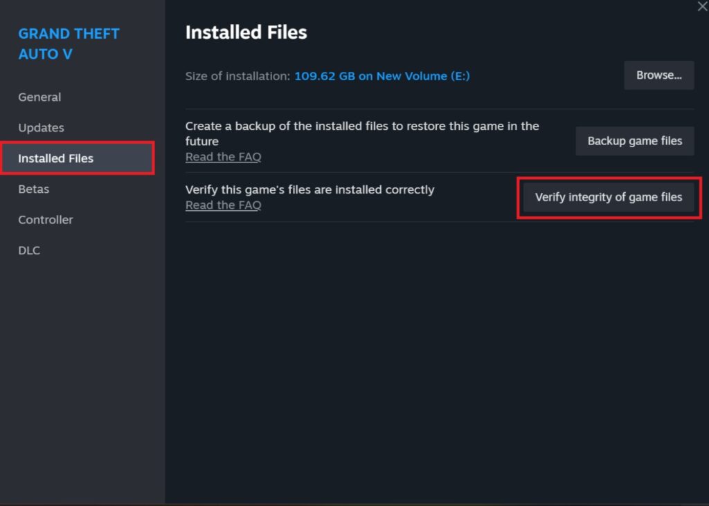 How to verify the integrity of GTA V