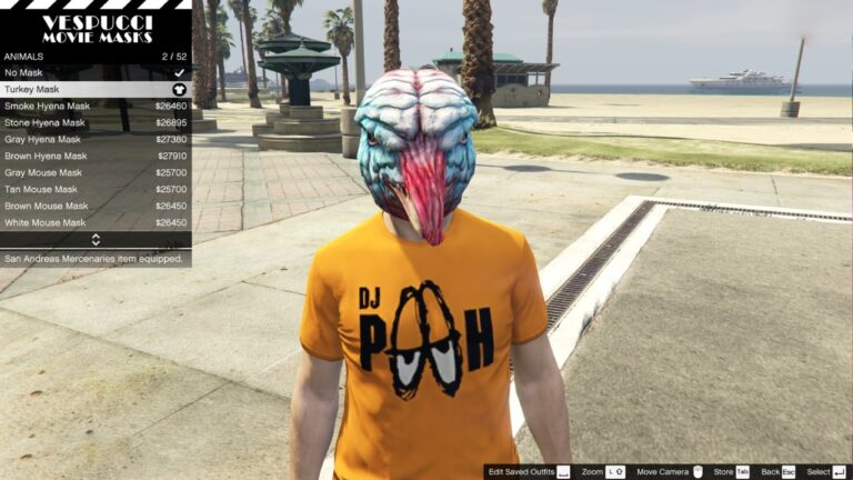 GTA Online the Turkey Mask