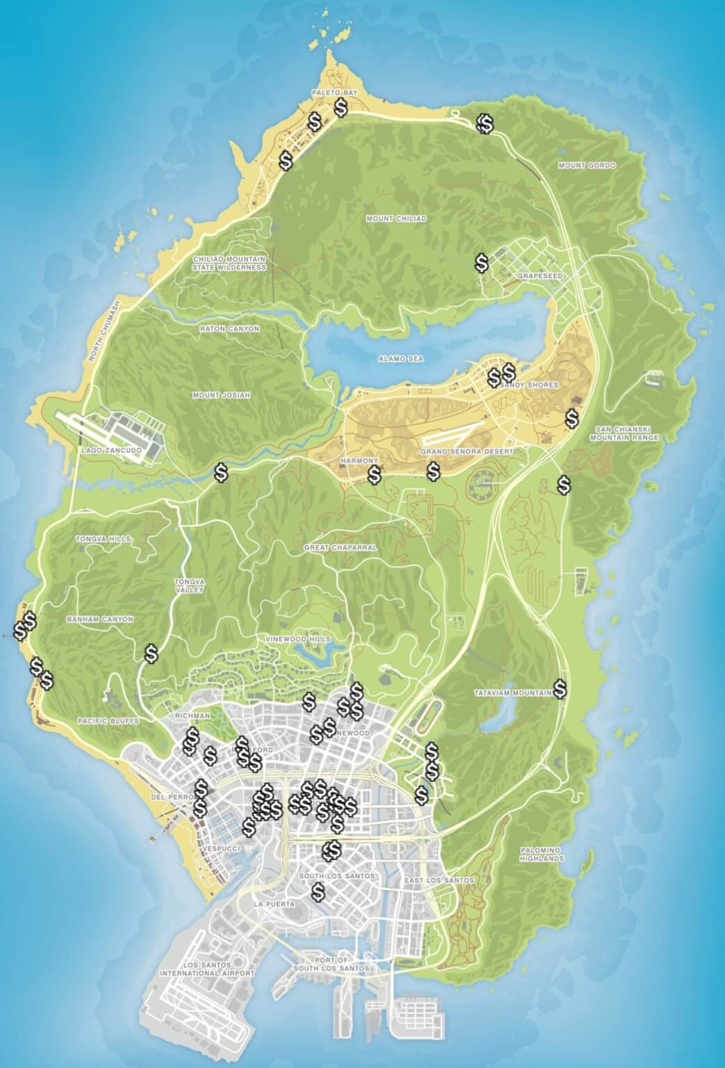 All 55 ATM Locations in GTA Online (Map & Guide) - 🌇 GTA-XTREME